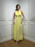 Vestito Infinity Giallo Pastello