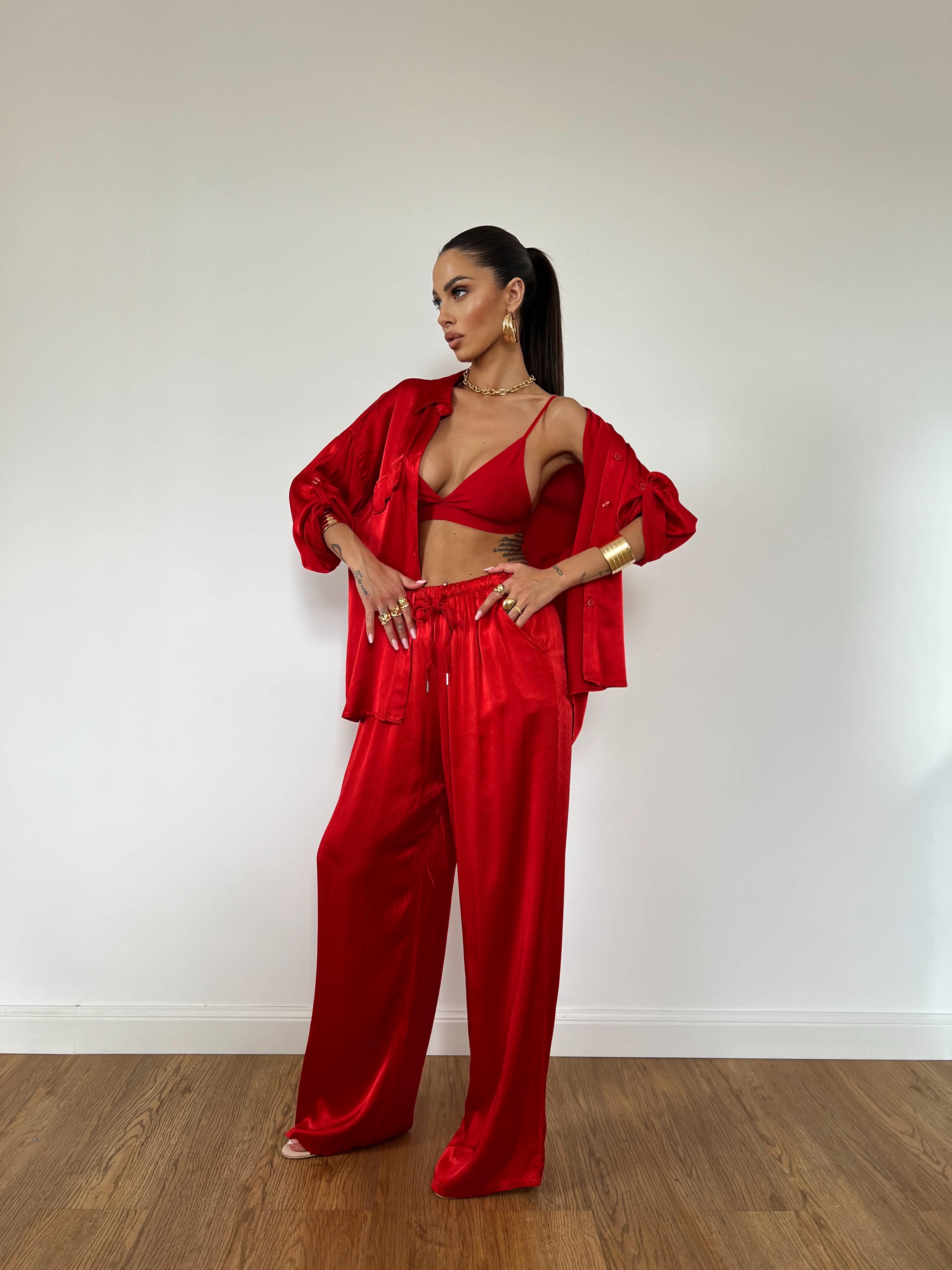 Top Bralette Rosso