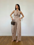 Coordinato Scacco Beige
