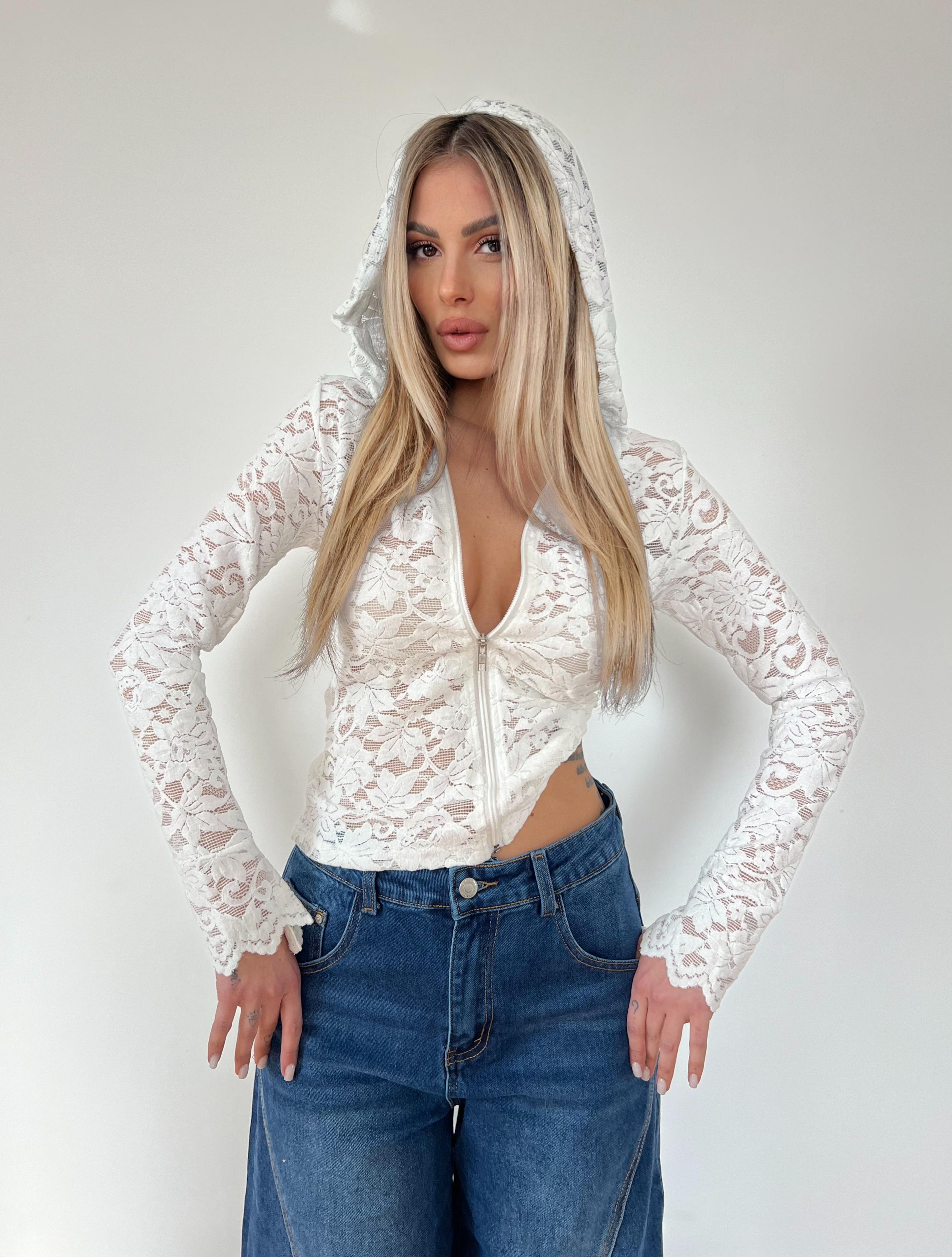 Giacchetto Esmeralda Bianco