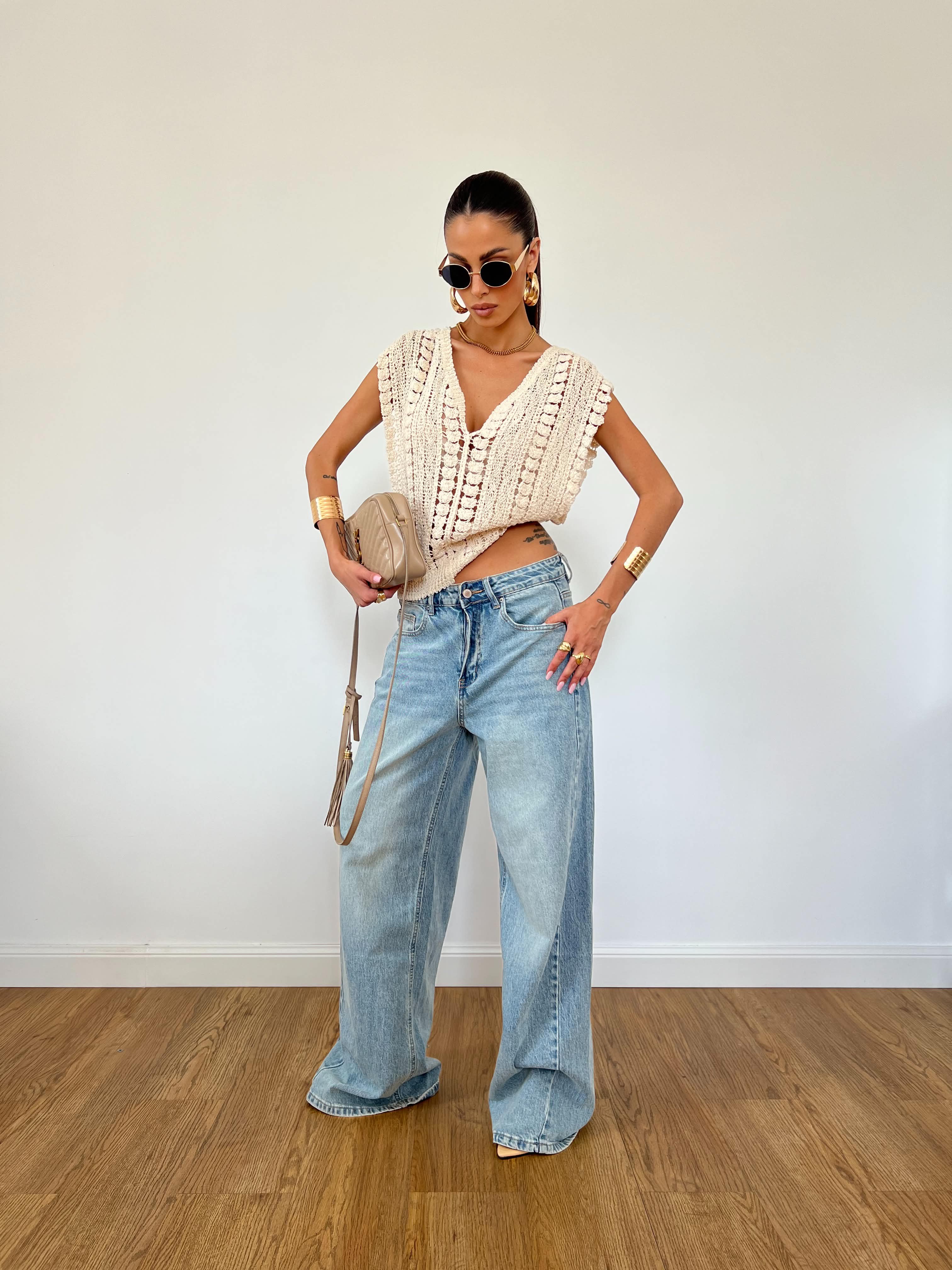 Top Bernabei Beige