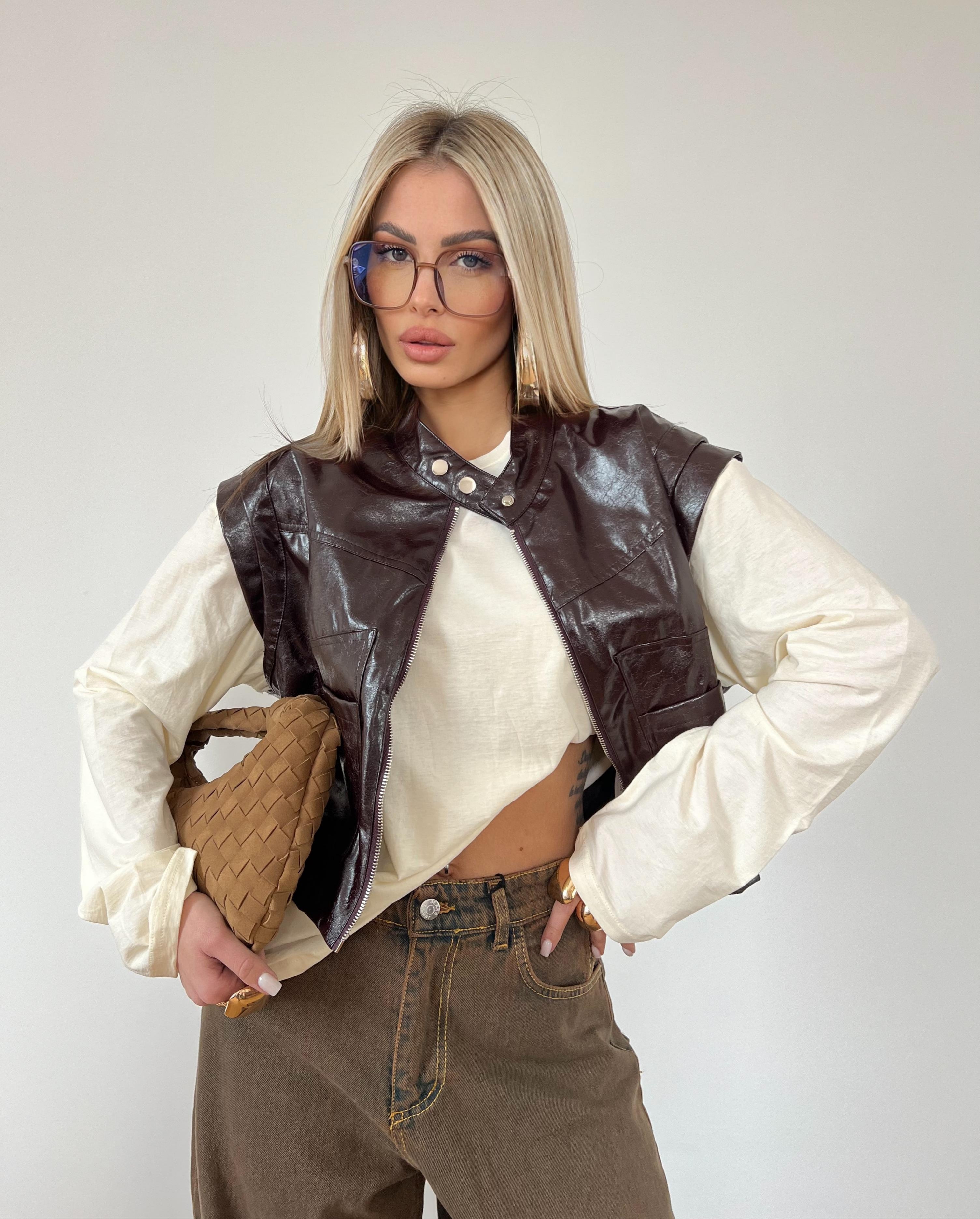 Gilet/Smanicato Fraiser Caffè