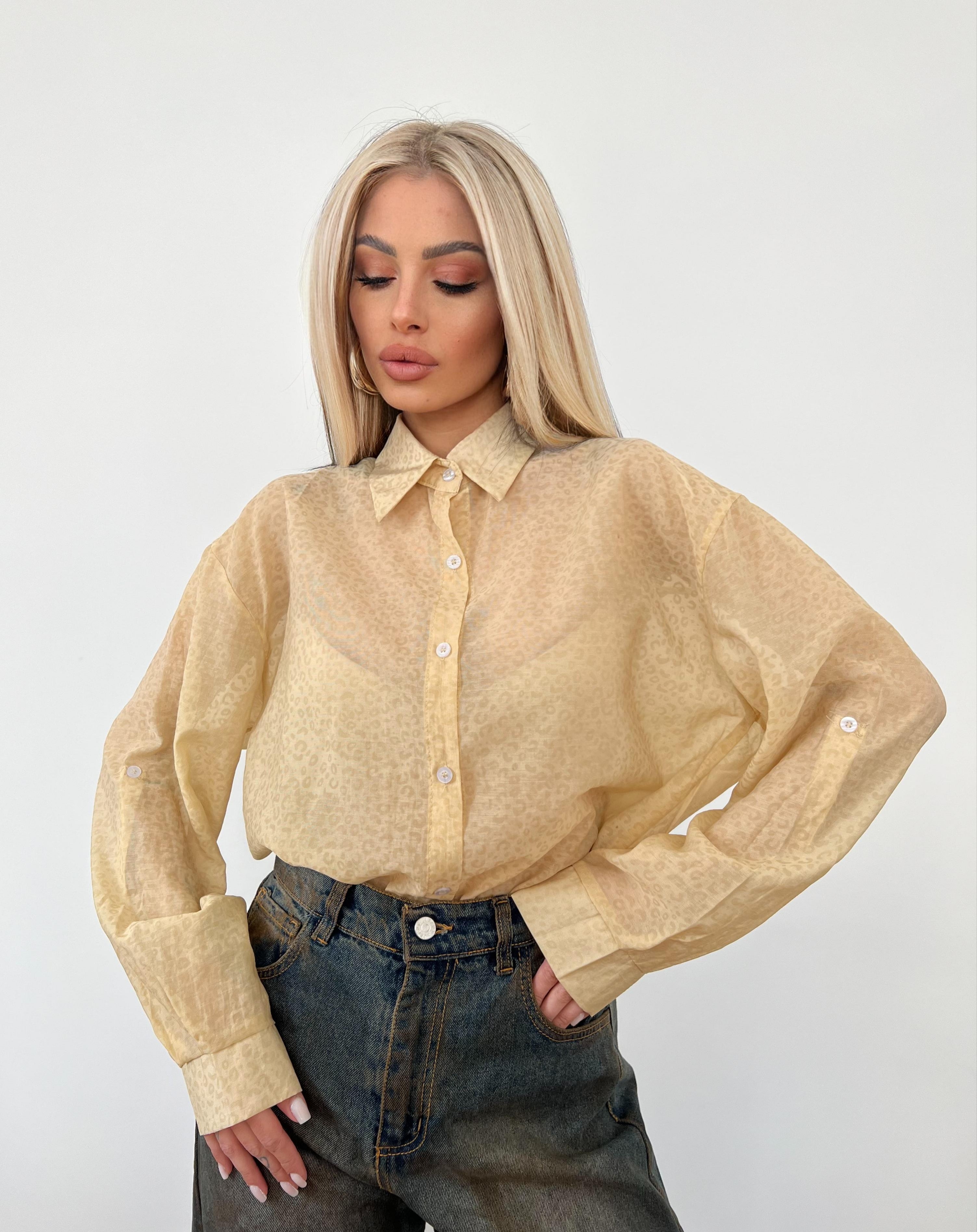 Camicia Urban Wild Gialla