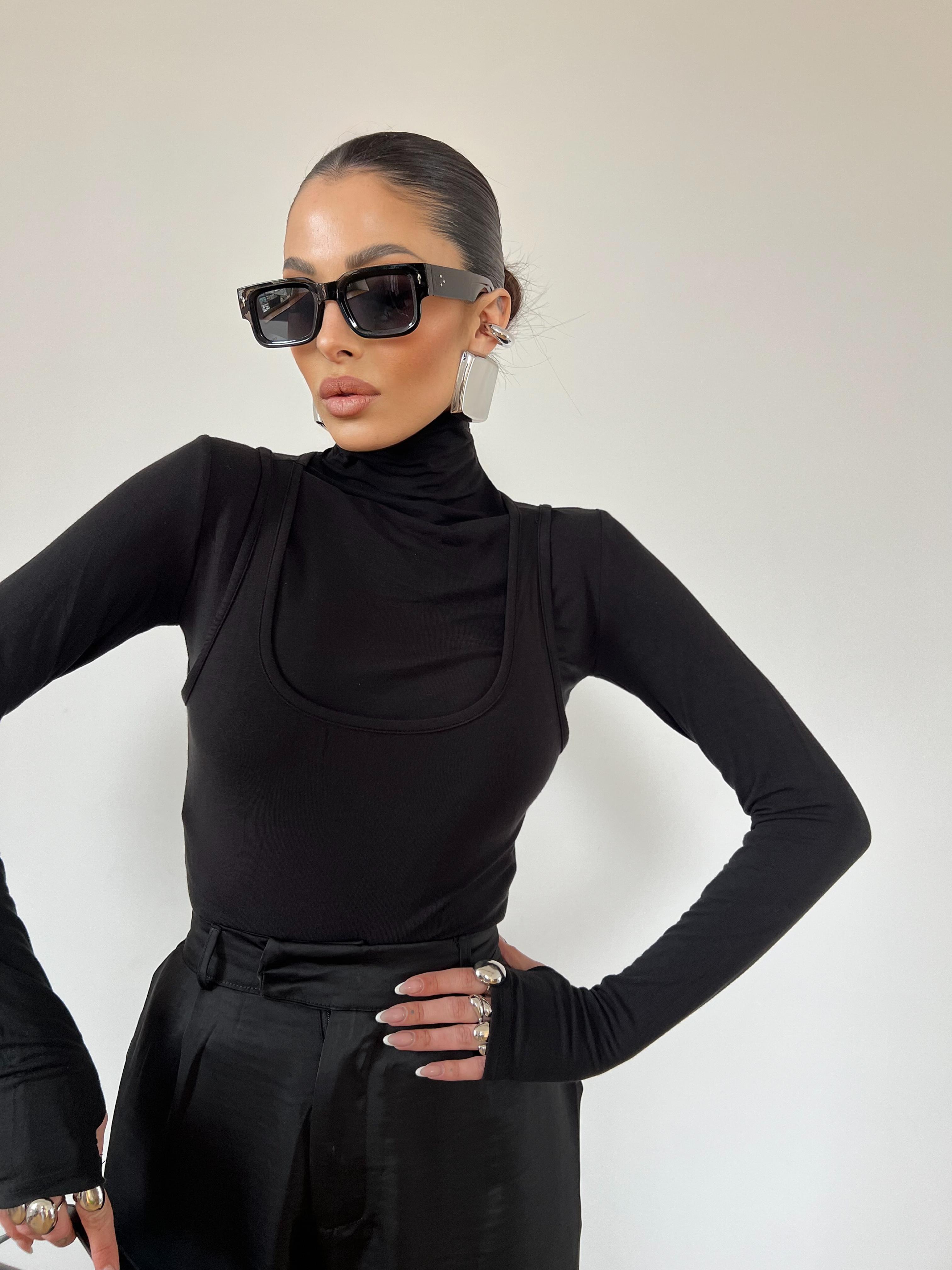 Maglia Twin Blend Nera