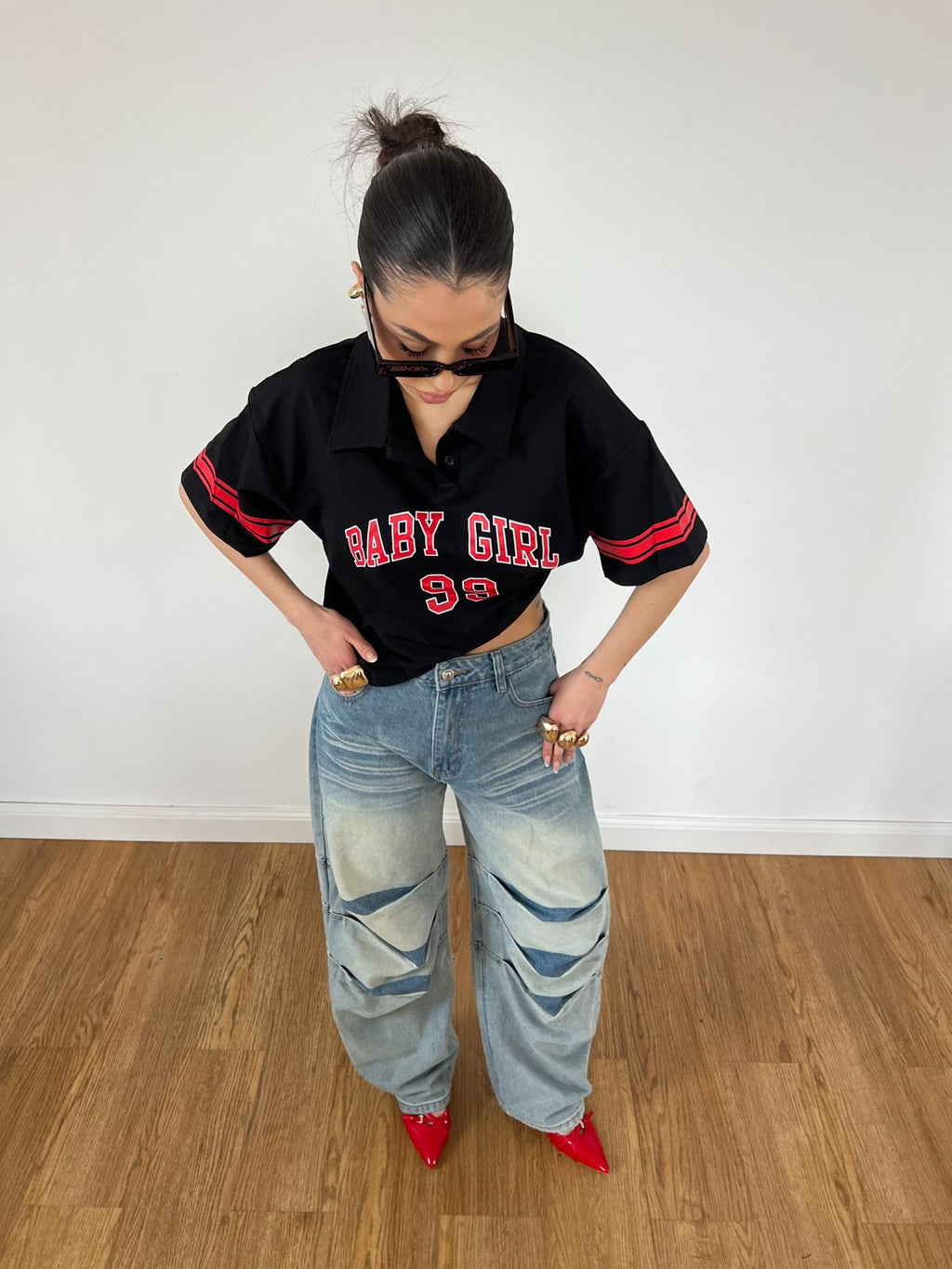 T-Shirt Baby Girl Nera